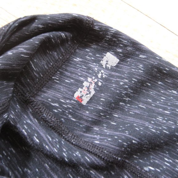 Zella Live In Leggings Black Space Dye Full Length Mid-Rise Size M - Picture 4 of 6